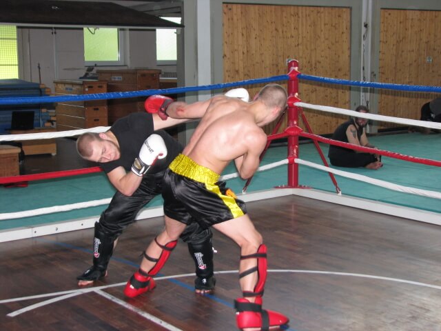 Kickboxen im Ring (Oktober 2010)