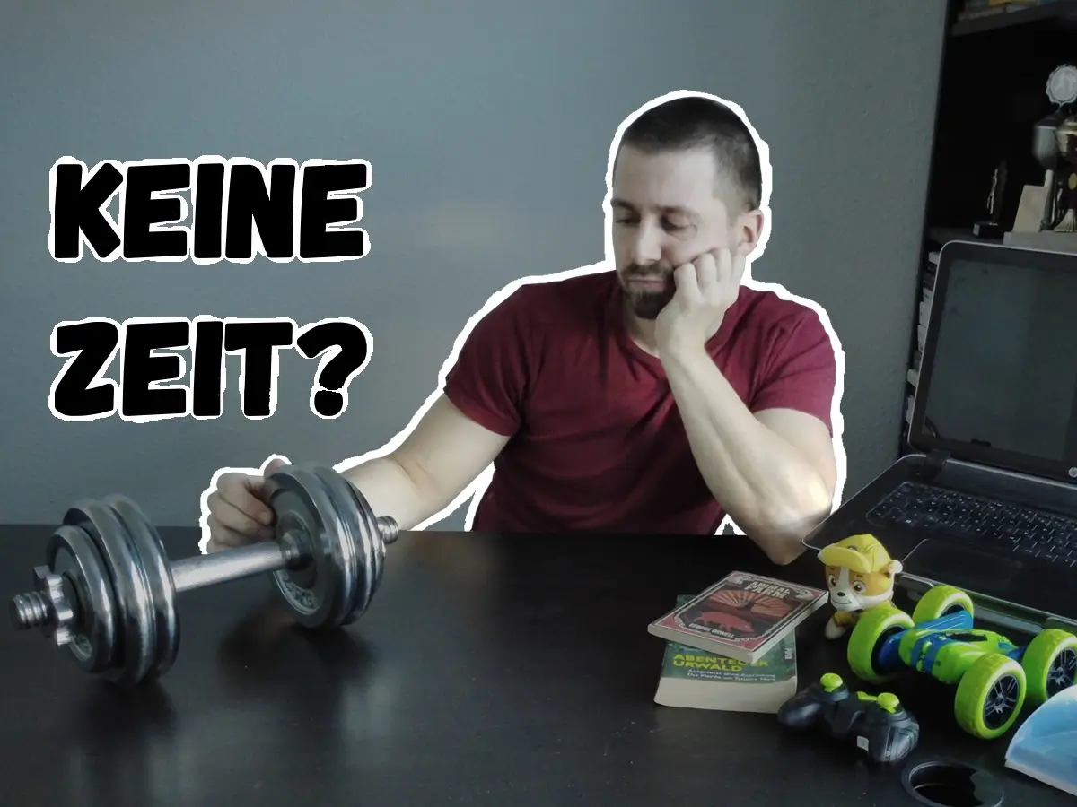 Beitragsbild für den Blogartikel: Zeit fürs Training finden trotz Job und Familie.